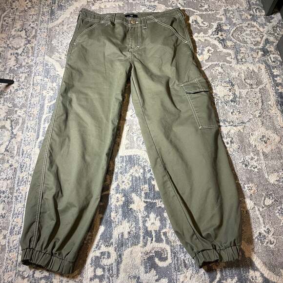 True Religion Pants - True Religion Bobbi Baggy Cargo Pants Womens 30 Kalamata Green Joggers